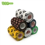 Симпатична лапа камуфляжна багатоколірна пов'язка з принтом Елегантна еластична пов'язка